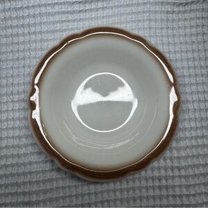 Vintage Buffalo China Berry Bowl Scalloped Rim USA Restaurant Ware 1963